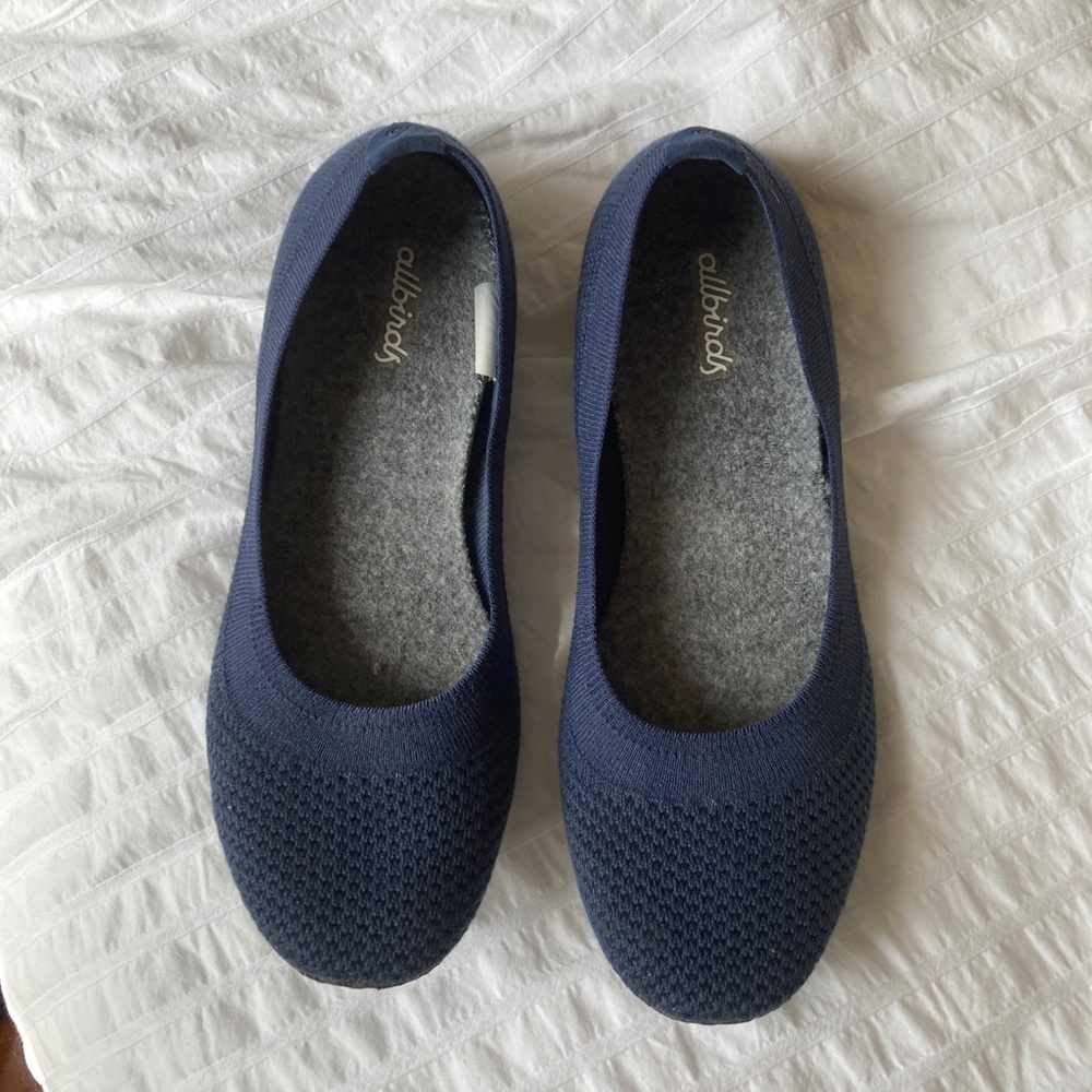 Allbirds | women’s flat shoes | Tree Breezers | Navy
